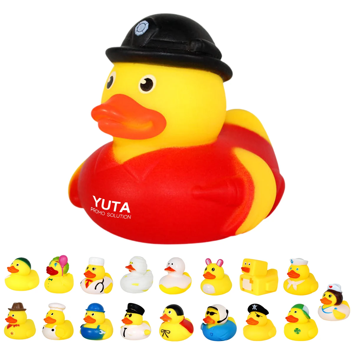PVC Rubber Bath Toy Water Play Duck 1