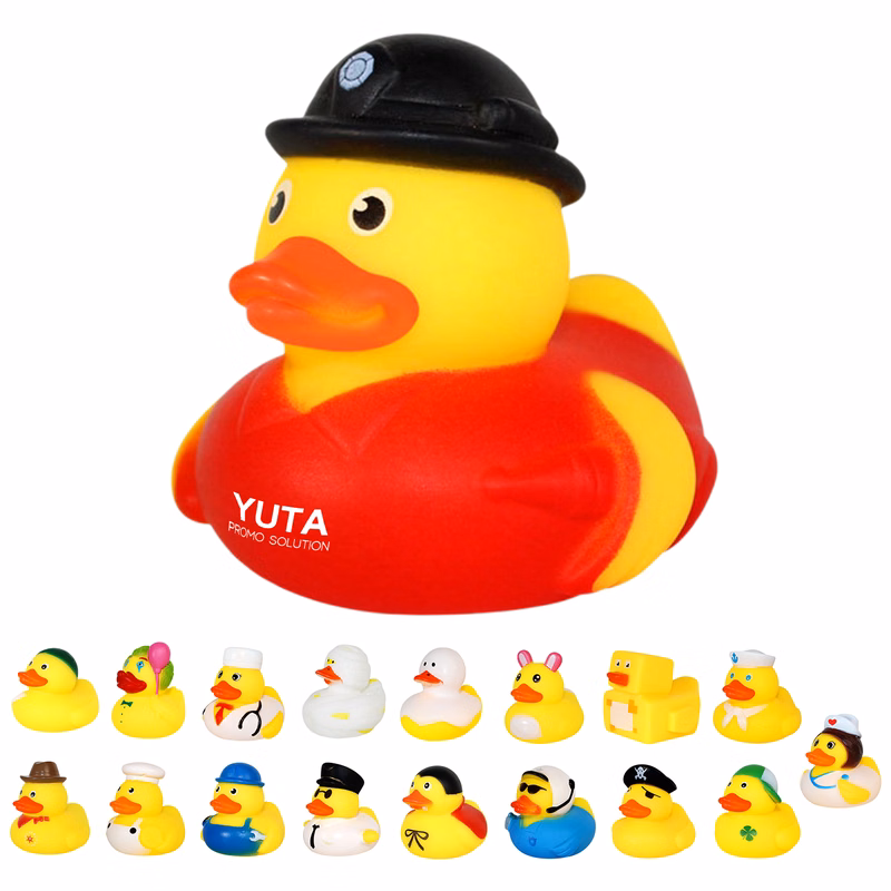 PVC Rubber Bath Toy Water Play Duck