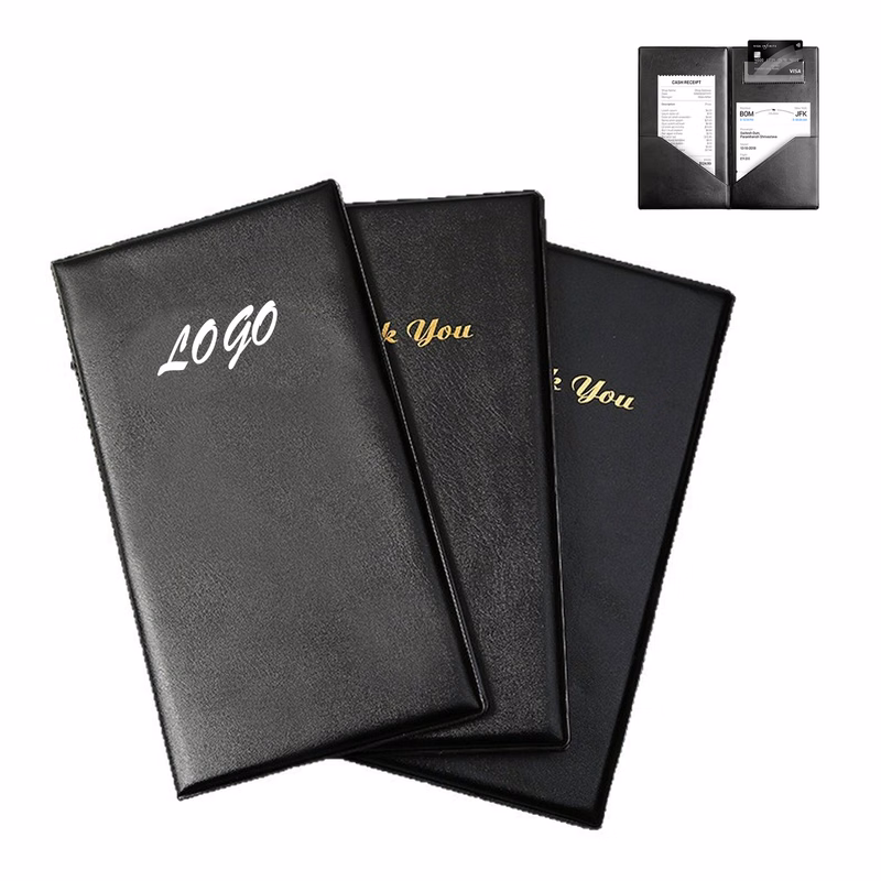 Restaurant Leather Recipe Ticket Holder