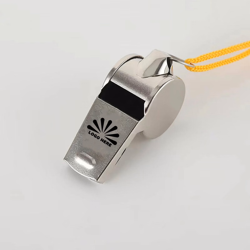 Stainless Steel Survival Whistle With Customizable Logo