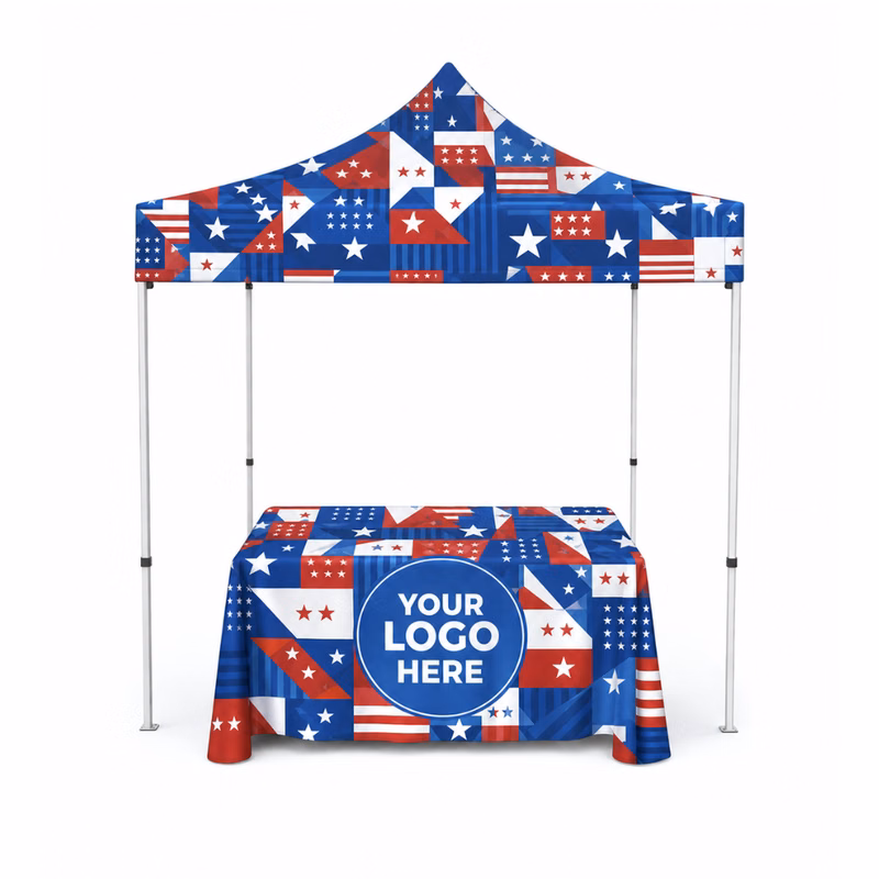 10'x10' Tent & 6' Table Cover