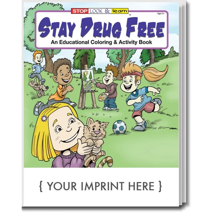 COLORING BOOK - Stay Drug Free Coloring & Activity Book 1