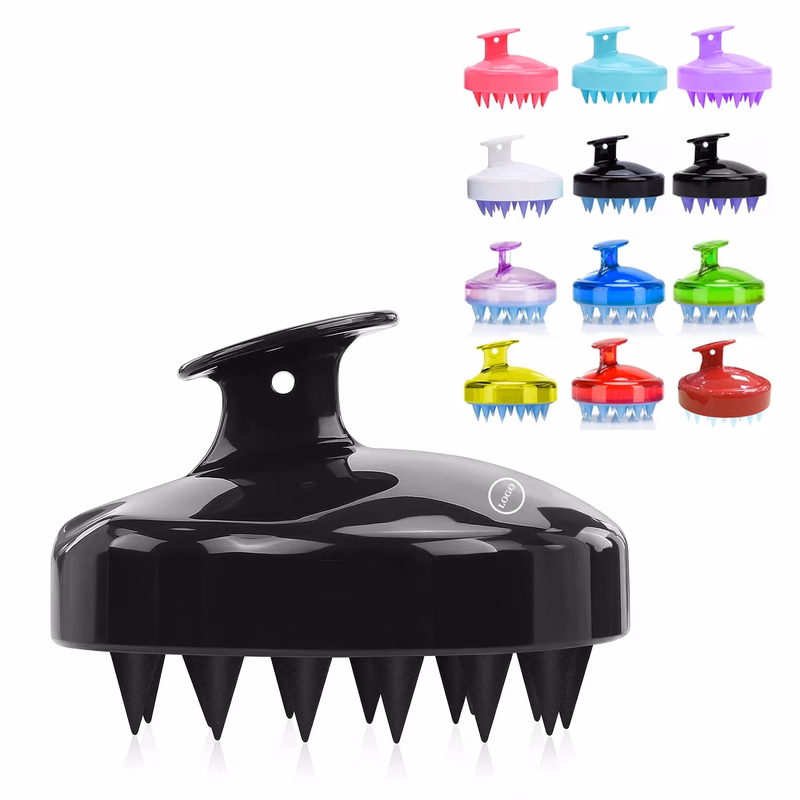 Hair Scalp Massager Shampoo Brush with Soft Silicone Bristle