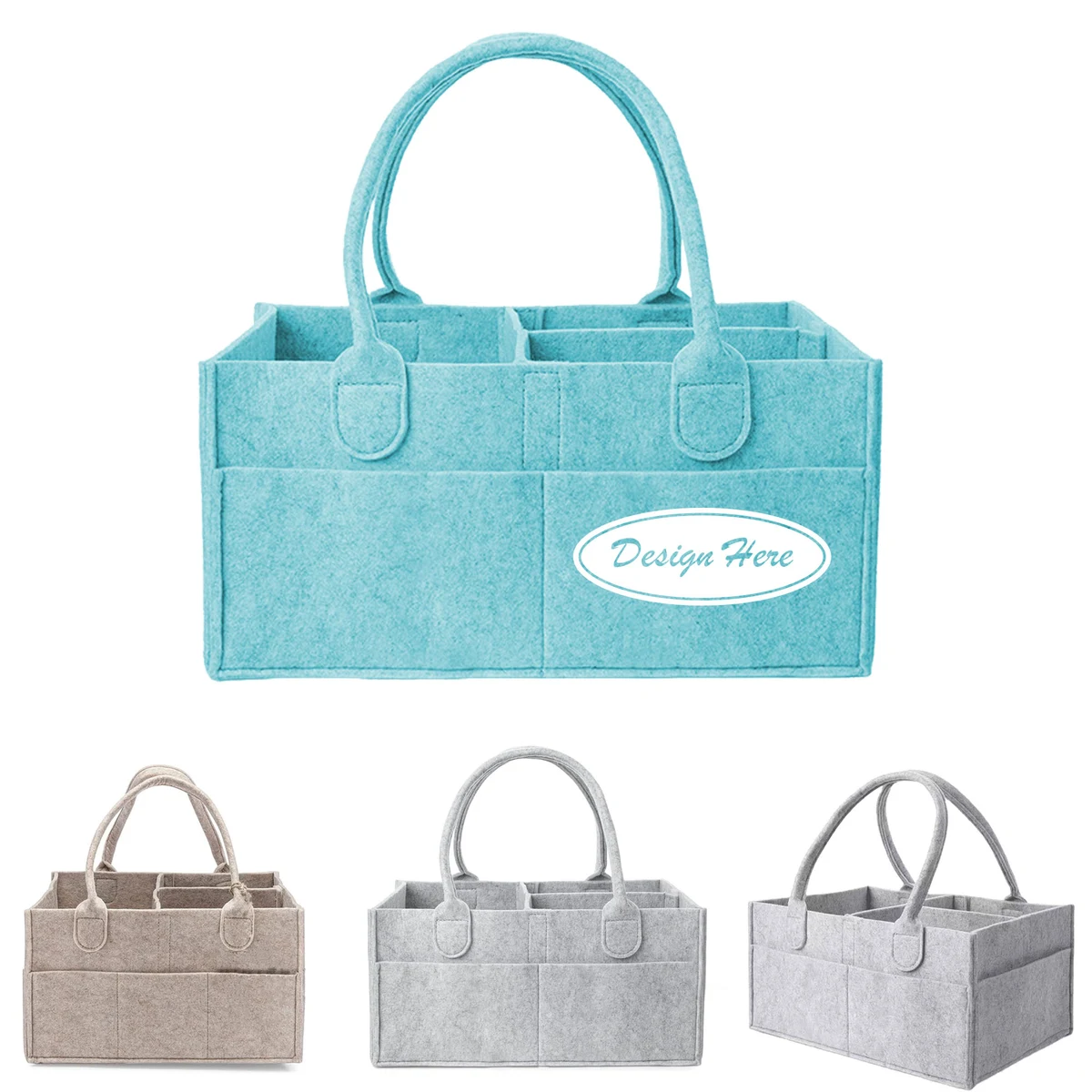 Versatile Diaper Caddy for Baby Care Supplies 1