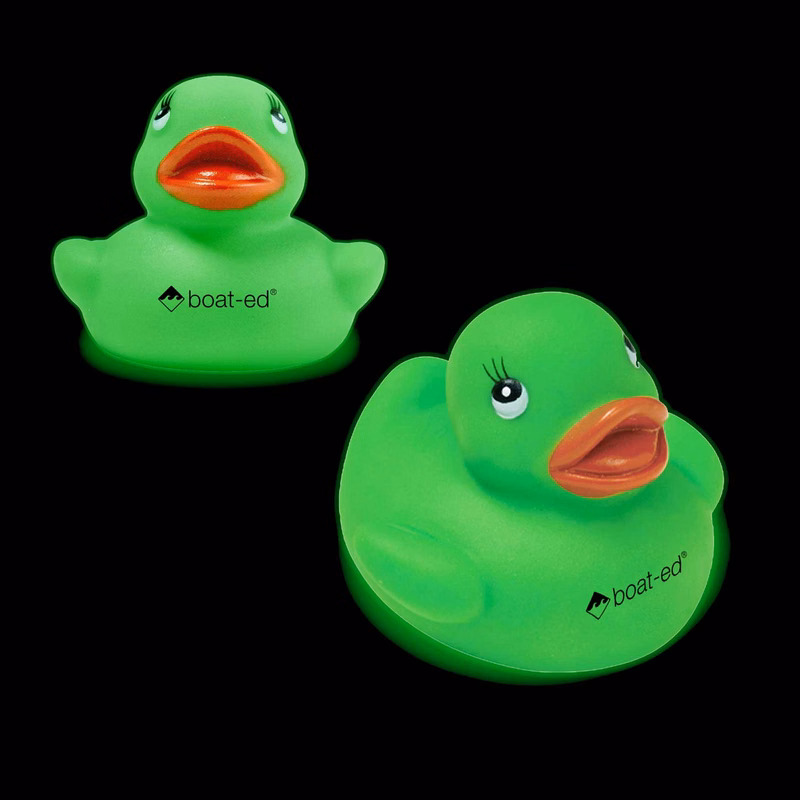 2" Glow In The Dark Rubber Duck