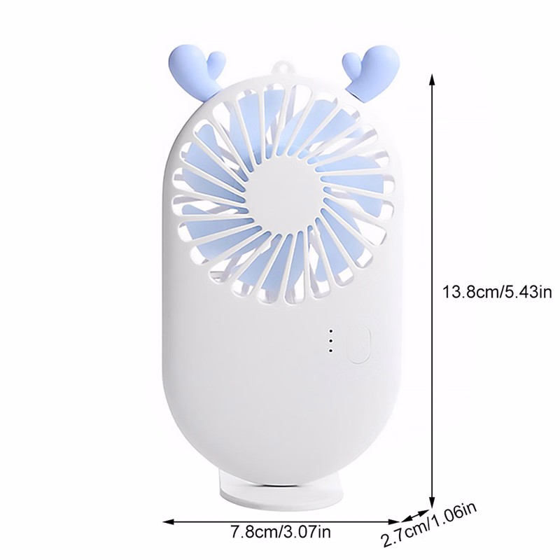 Portable Handheld Pocket USB Electric Plastic Fan