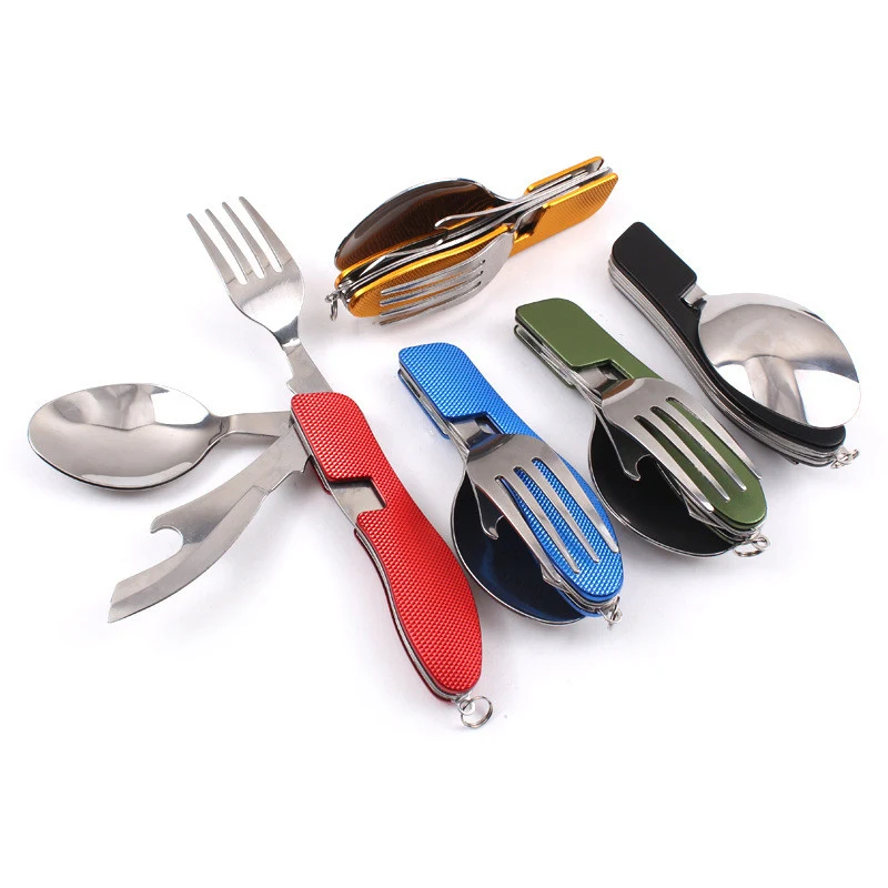3 in 1 Multi-Function Folding Cutlery Sets 1