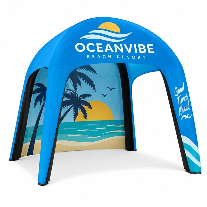 Inflatable Cube Tents 1