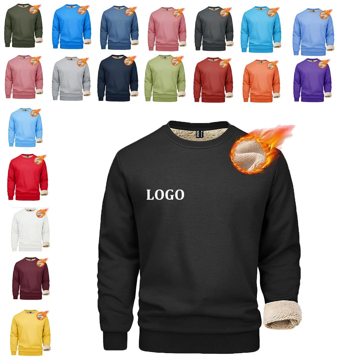 Sweatshirts, custom hoodie or sweatshirt with logo imprint 1