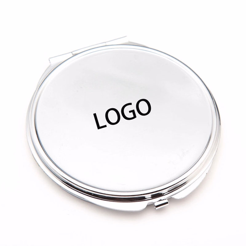 Travel Folding Makeup Small Round Mirror
