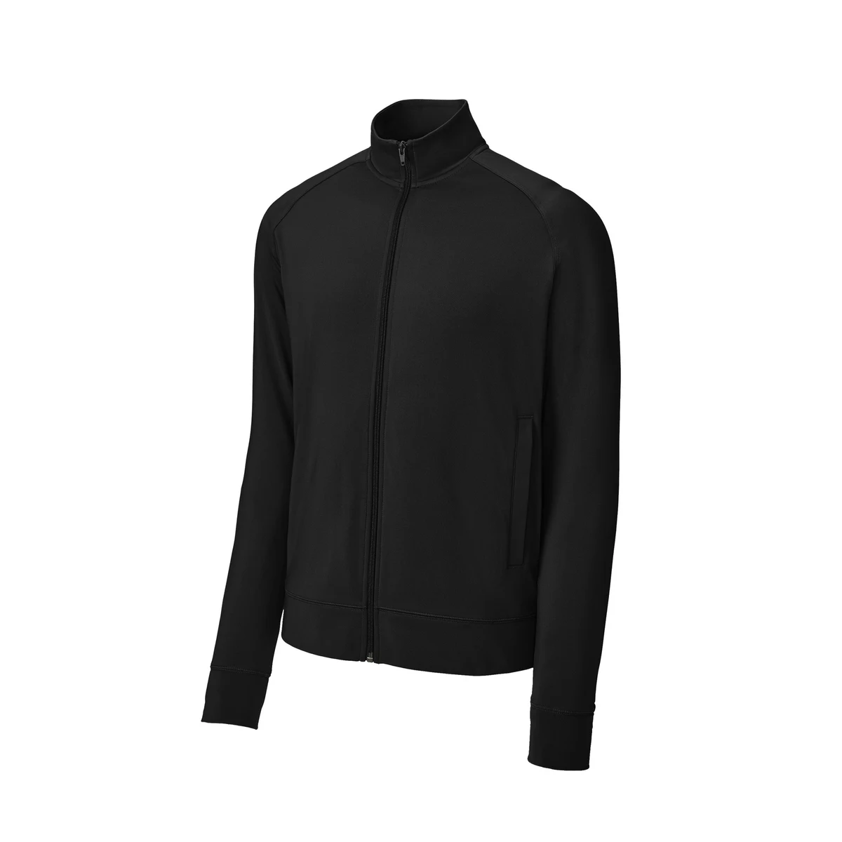 Sport-Tek® Sport-Wick Stretch Full-Zip Cadet Jacket 1