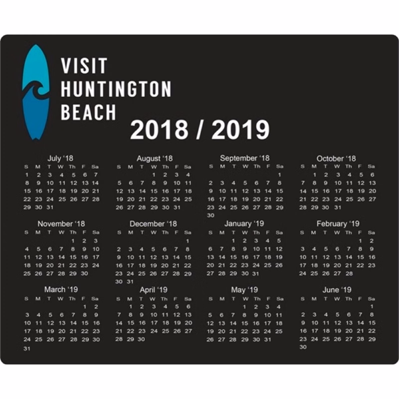 Hard Surface Mouse Pad w/ Rubber Base (9-1/4"x7-3/4"x1/8")