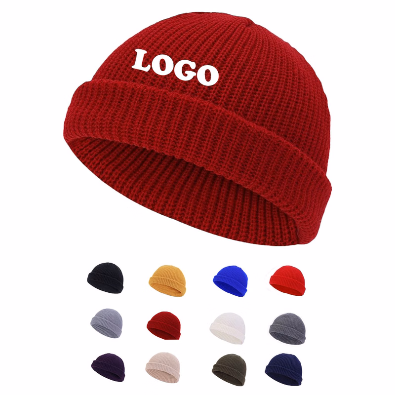 Custom Logo Knit Beanie
