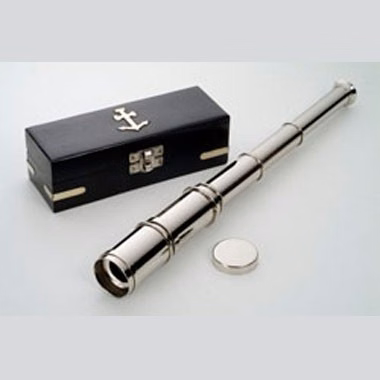 17" Telescope w/ Nickel finish w Box
