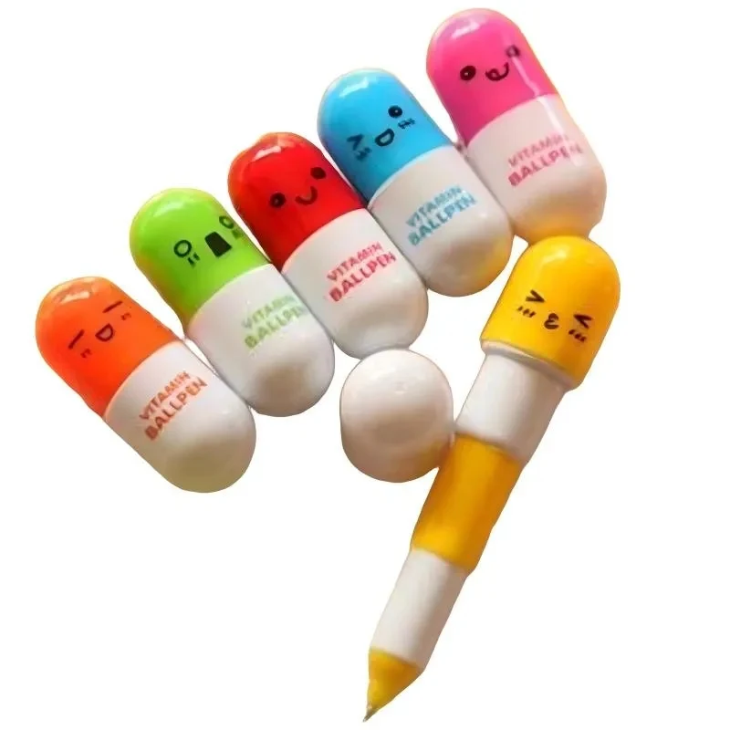 Capsule Shaped Telescopic Ballpoint Pen 1