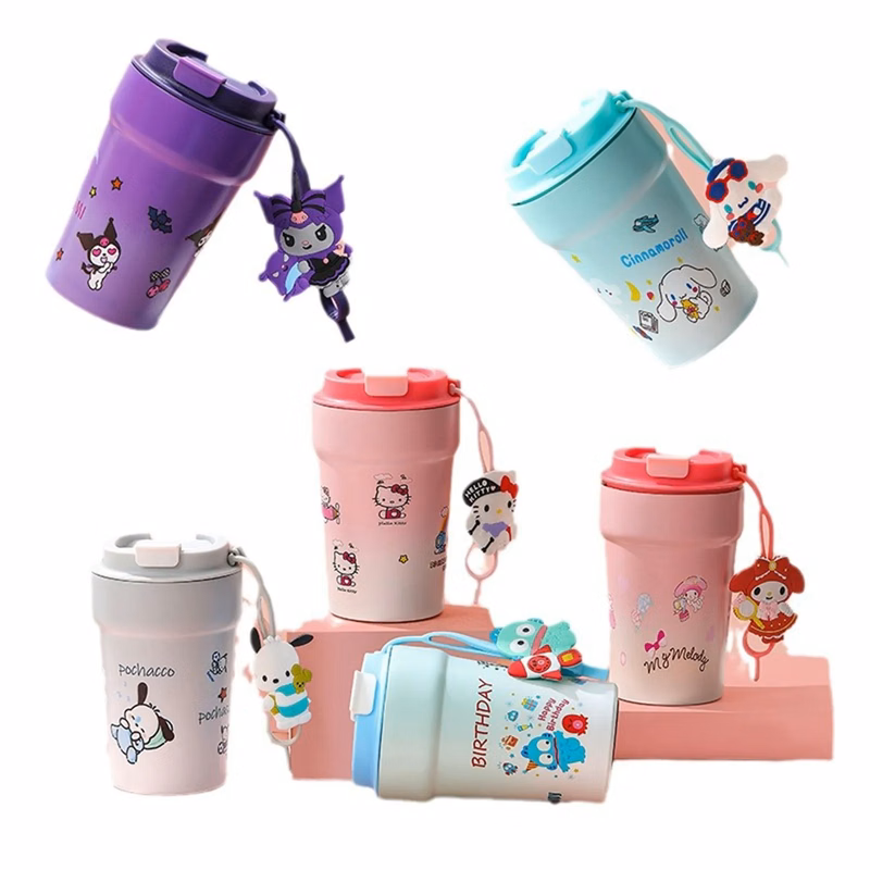13 Oz. Stainless Steel Insulation Cartoon Coffee Cup