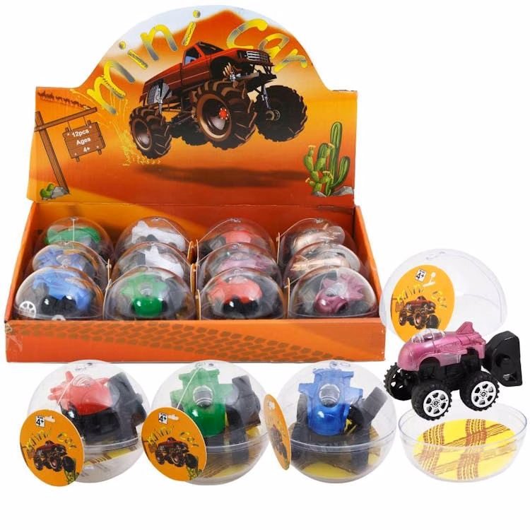 Mini Monster Truck in Jewel Case with Propulsion Key - Assorted