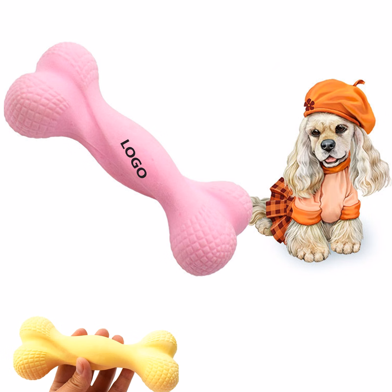 TPR Milk Scented Pet Bone Toy