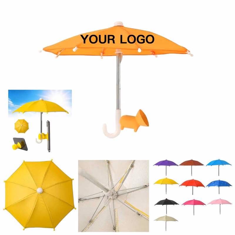 Portable UV Phone Umbrella For Outdoor Use