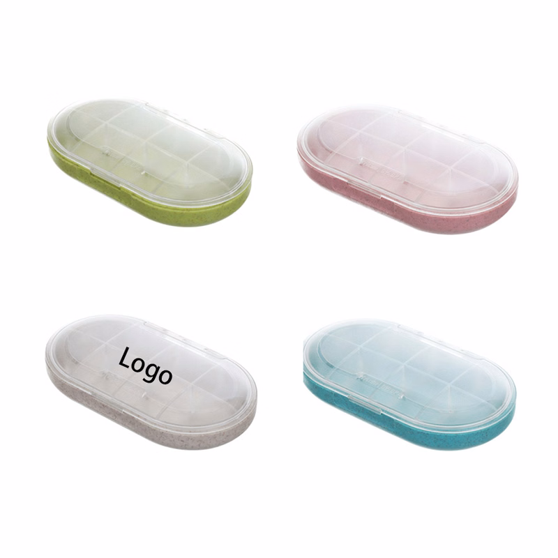 8 Compartments Waterproof Pill Box