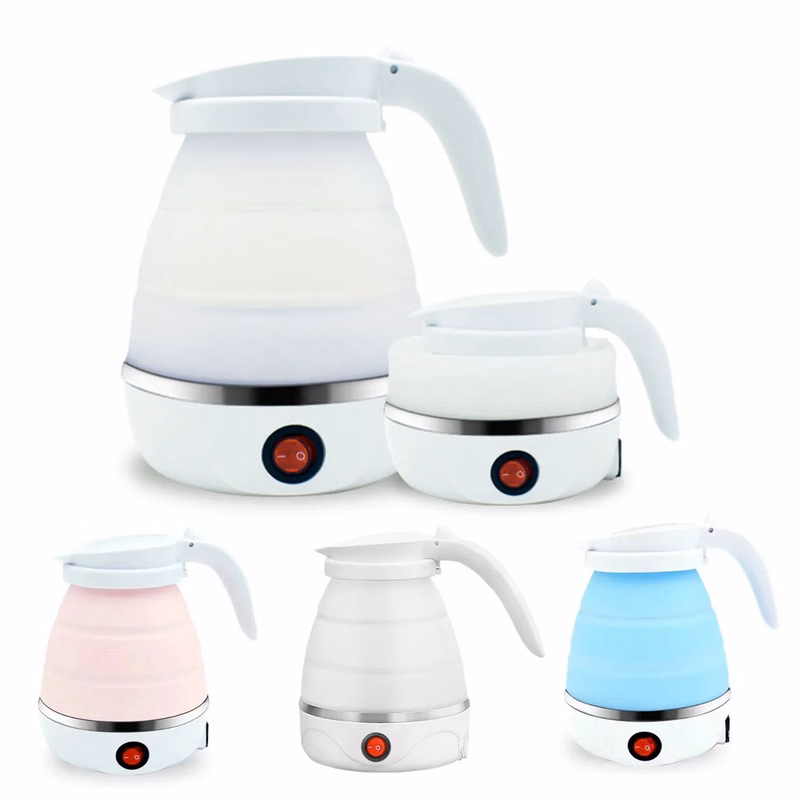 Portable Food Grade Silicone Foldable Electric Bottle