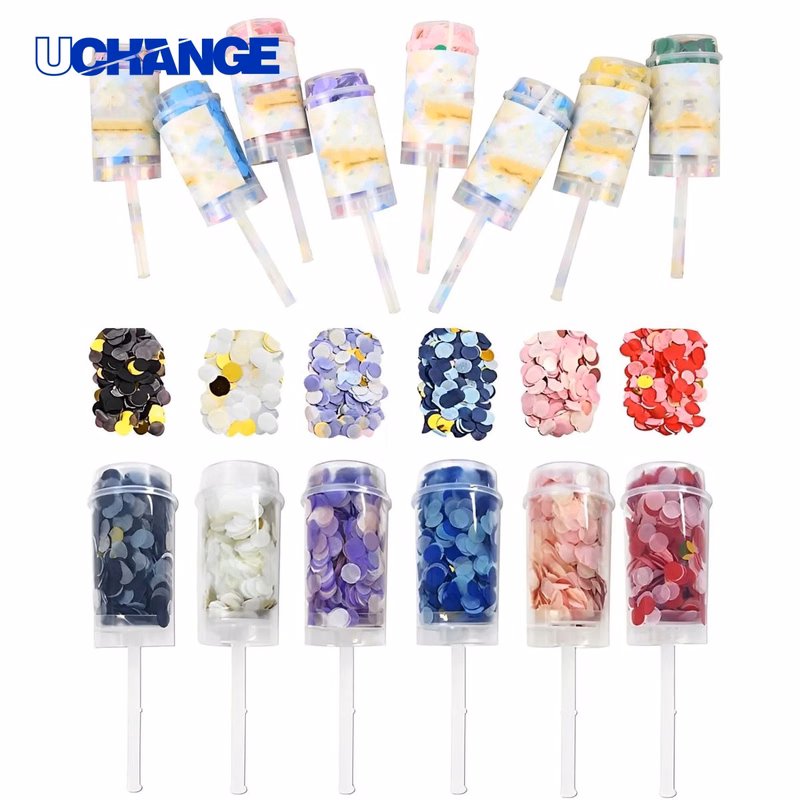 Party Popper Confetti Shooters Set
