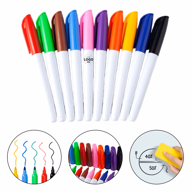 Multicolor Golf Marker Keychain