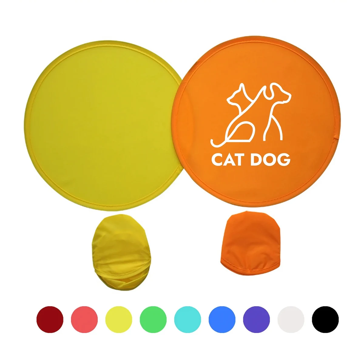 Foldable Hand Fan Beach Flying Disc Party Creative Gift 1