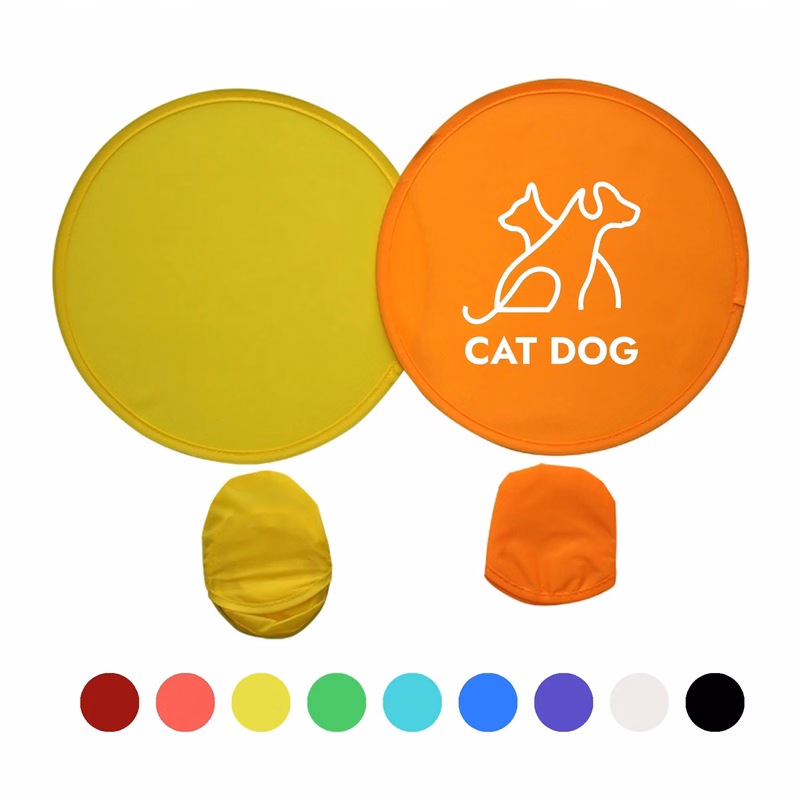 Foldable Hand Fan Beach Flying Disc Party Creative Gift