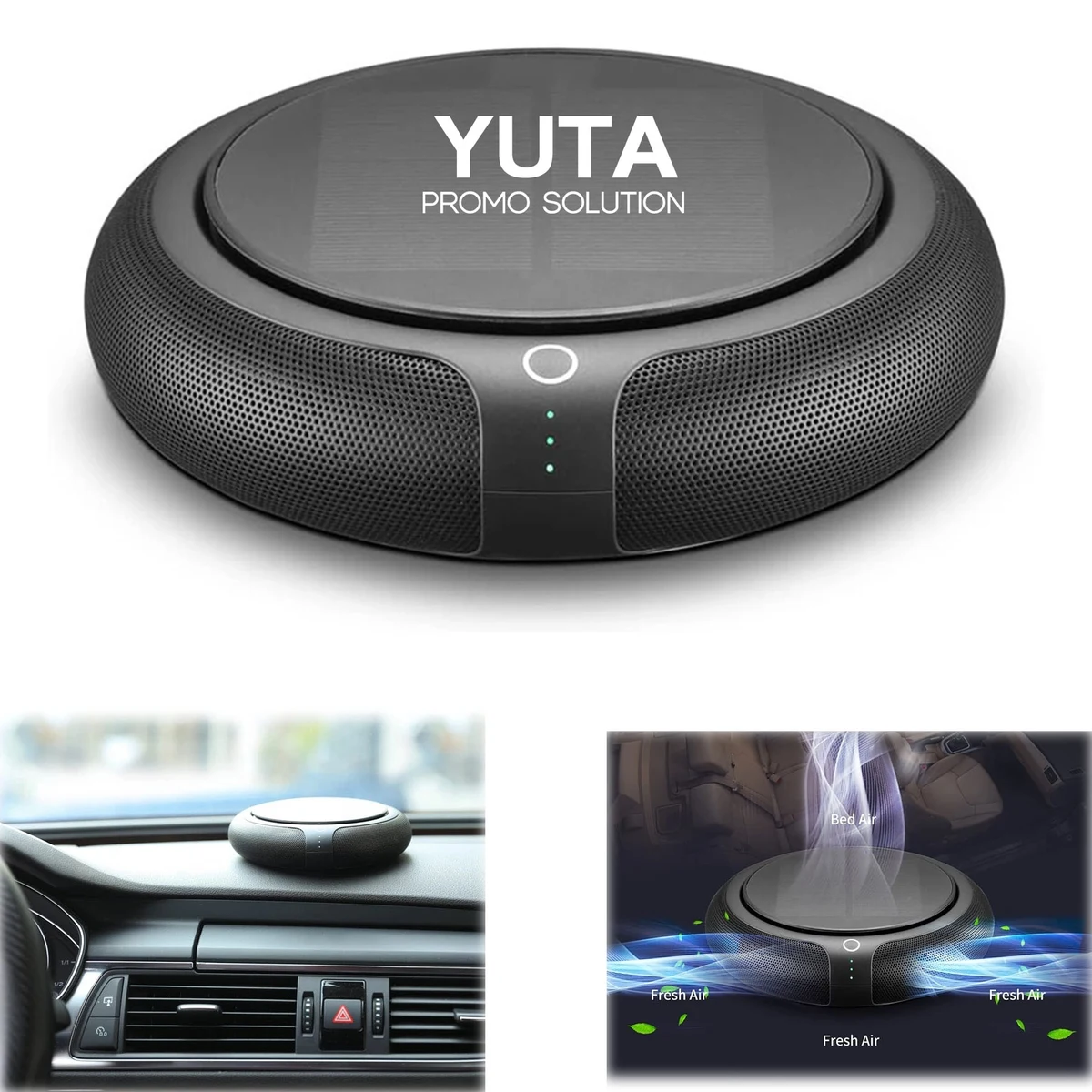 Mini Negative Ionizer Car Air Purifier 1