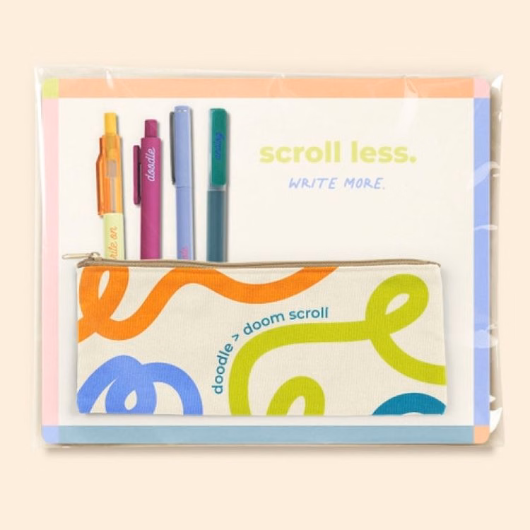 PIXIE POUCH WITH PENS MAILER