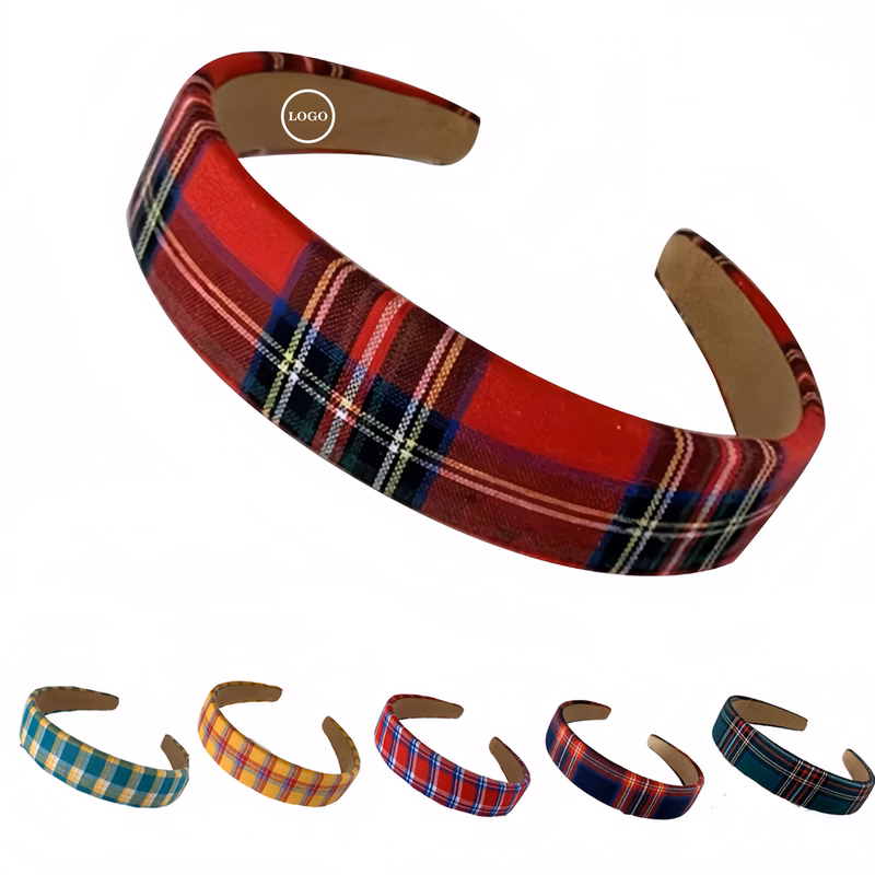 Classic Checkered Hairband