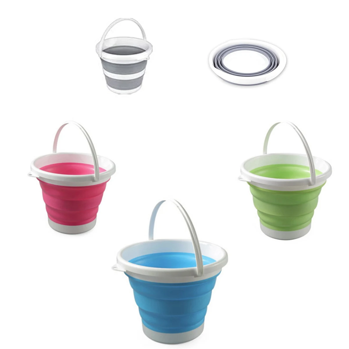 MOQ20 1000 OZ Portable Collapsible Bucket 1