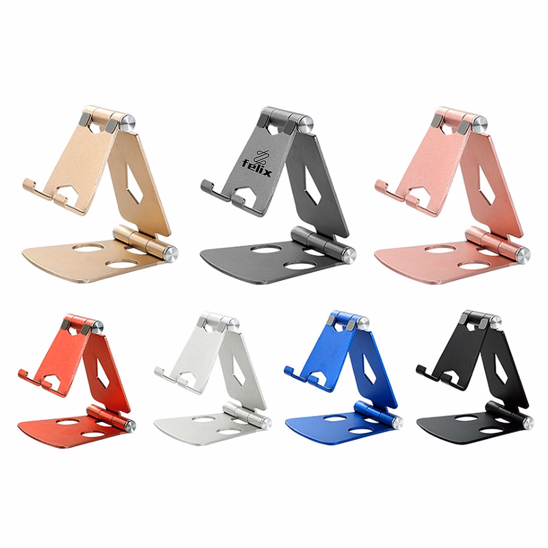 Adjustable Phone Holder Aluminum Foldable Desktop Cradle Dock