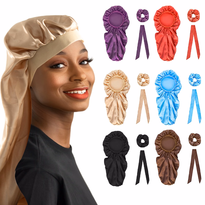 Silk Slumber Bonnet Trio