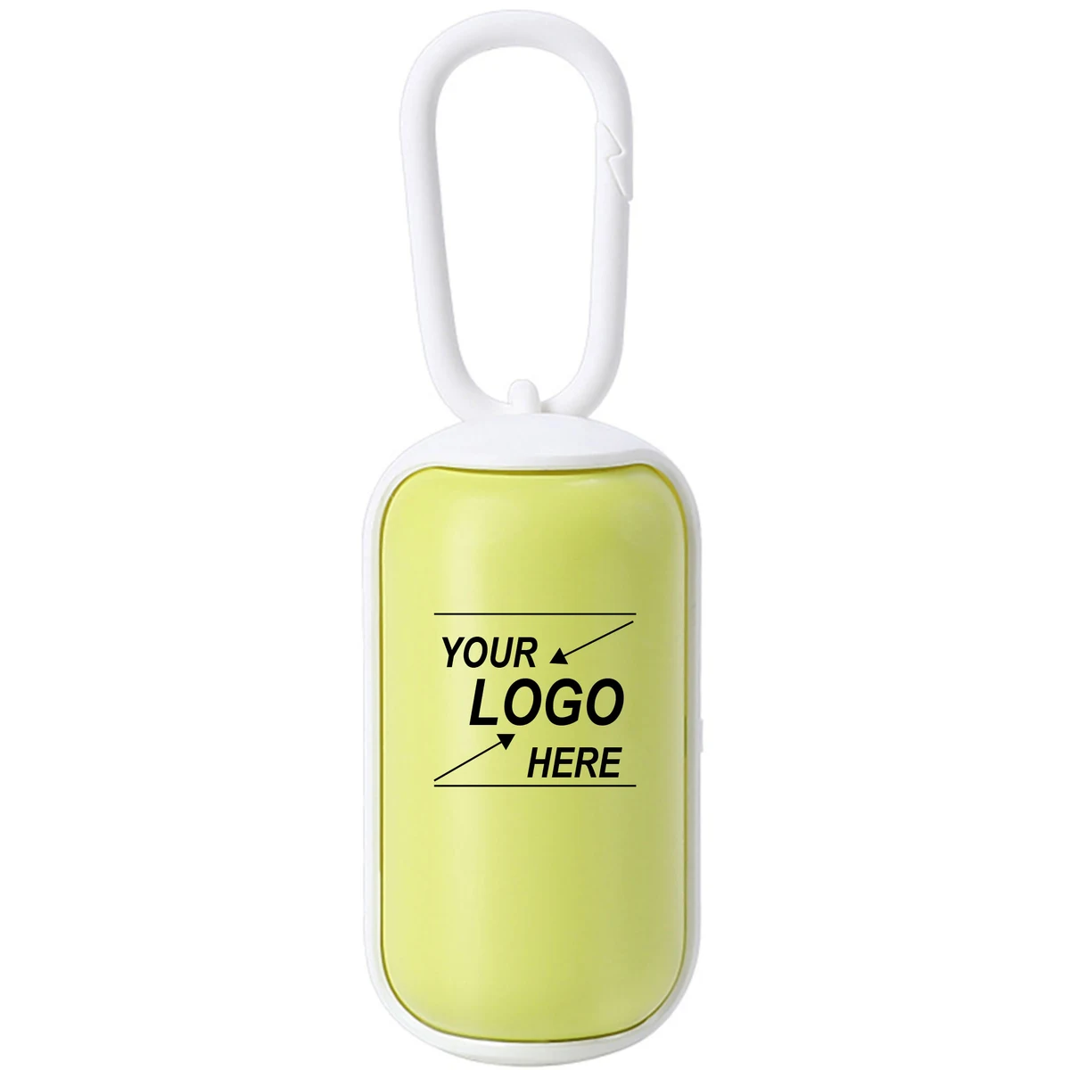 Portable Dog Poop Bag Holder w/Carabiner 1