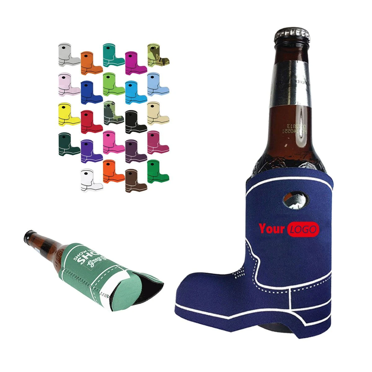 Foot Shaped Neoprene Bottle Holder 1