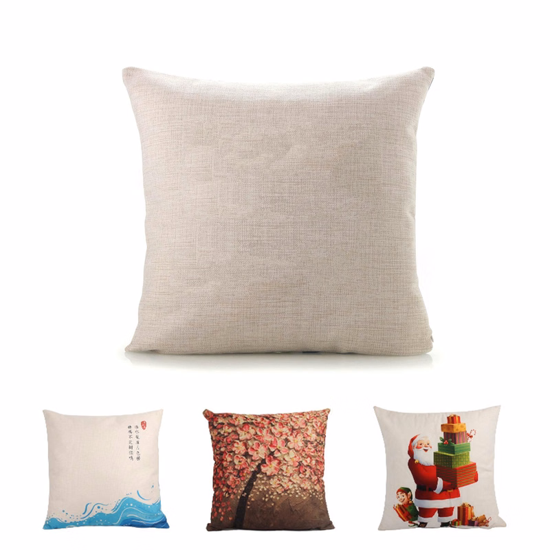 16" x 16"Flax Throw Pillow