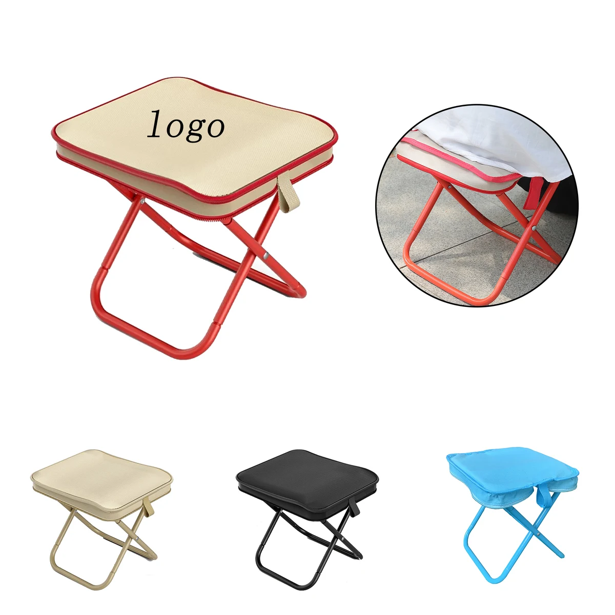Outdoor Camping Fishing Folding Small Stool 1
