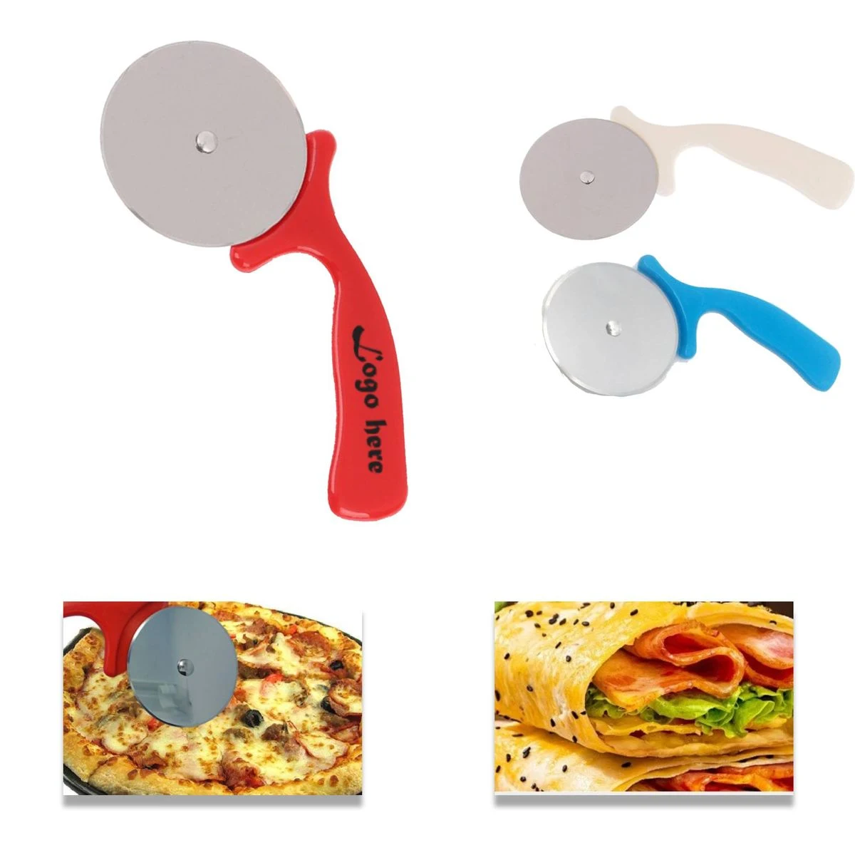 Customizable Gift Grade Pizza Cutter Tool 1
