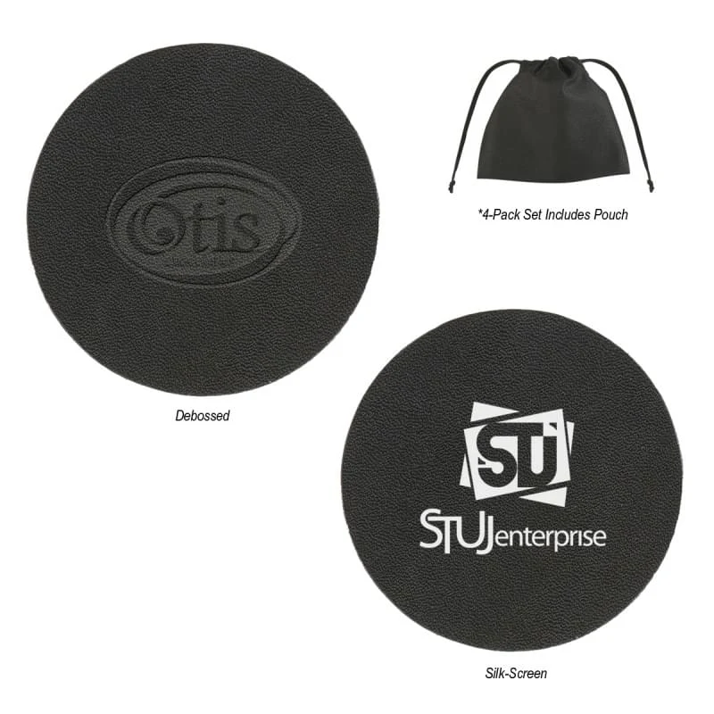 Bonded Leather Coaster 1