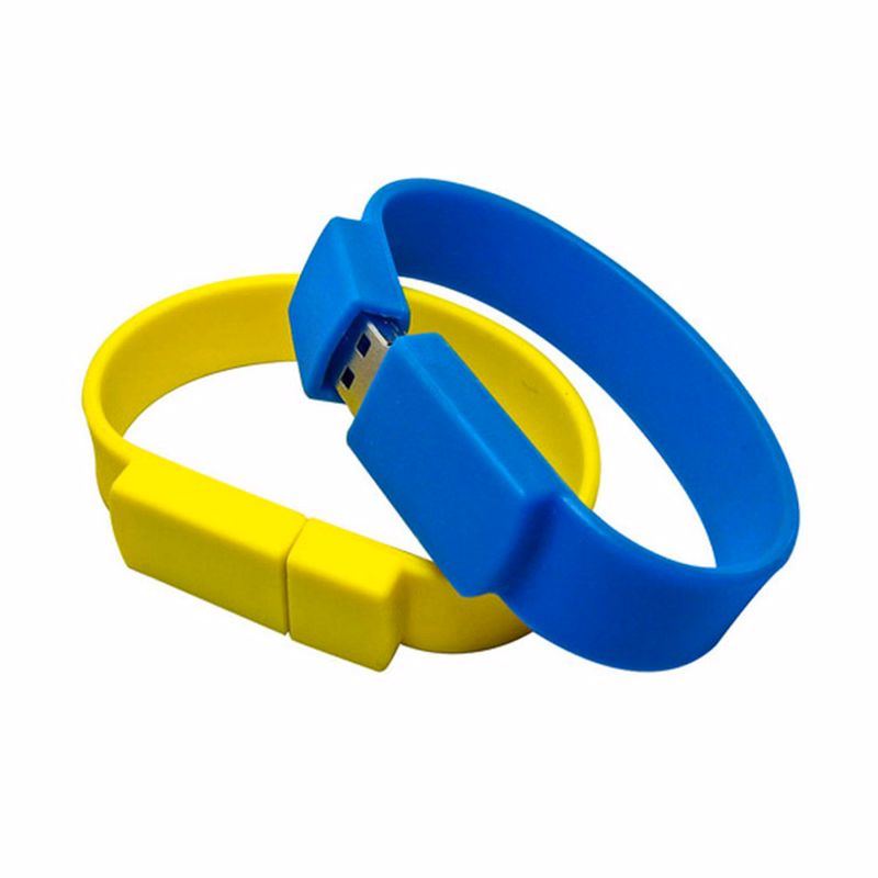 4GB USB Silicone Wristband