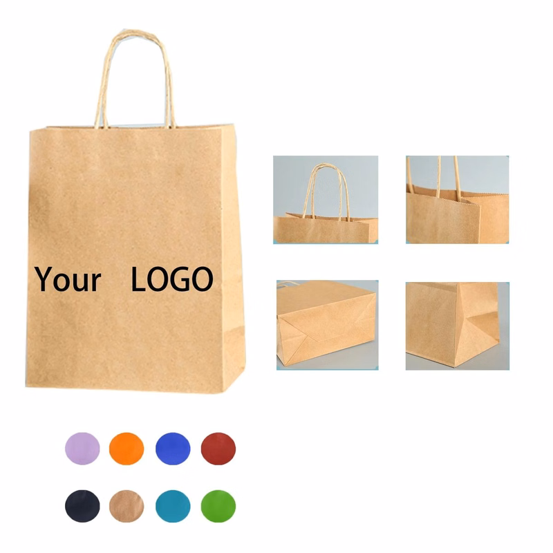 Brown Paper Tote Bag