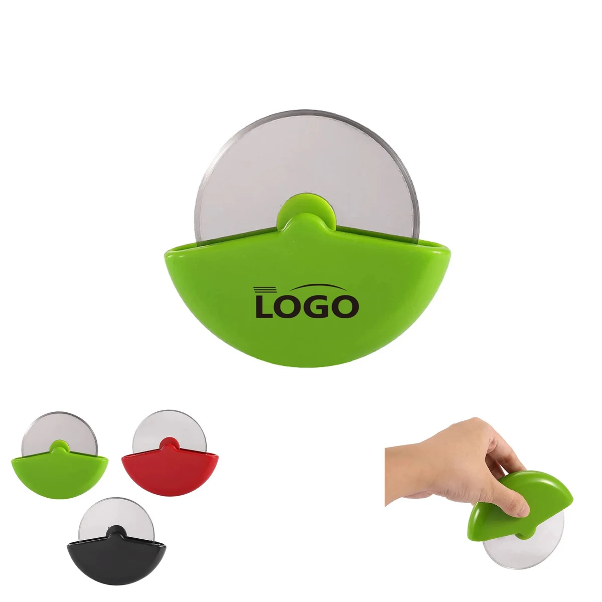 Custom Plastic Pizza Cutter 10pcs 1