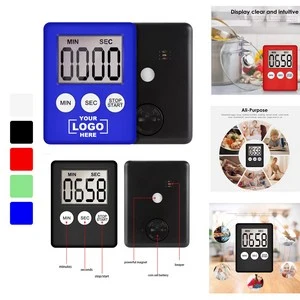 Digital Kitchen Timer With Magnet, custom kitchen gadget with logo imprint 1