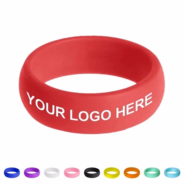 Custom Silicone Finger Ring — Weddings, Celebrations & Appreciation Gifts