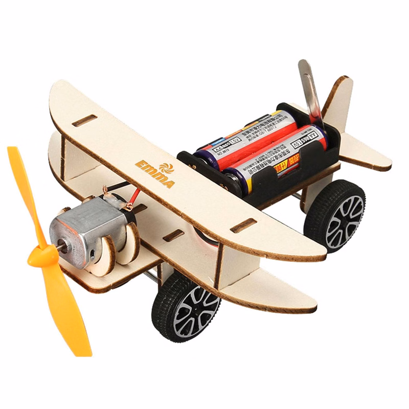 Wood Glider Kit Airplane Puzzle