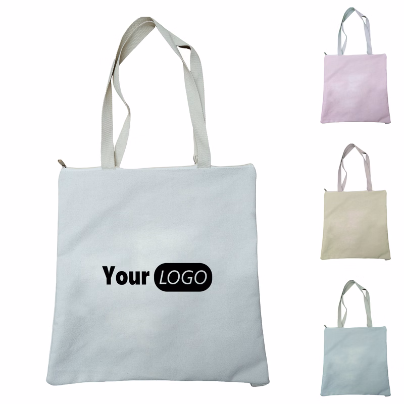 Canvas Solid Color Eco-Friendly Tote Bag