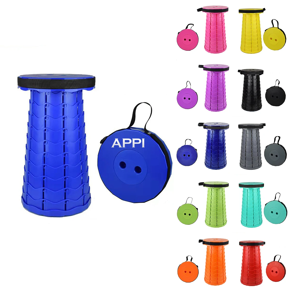 Telescopic Folding Chair Stool 1
