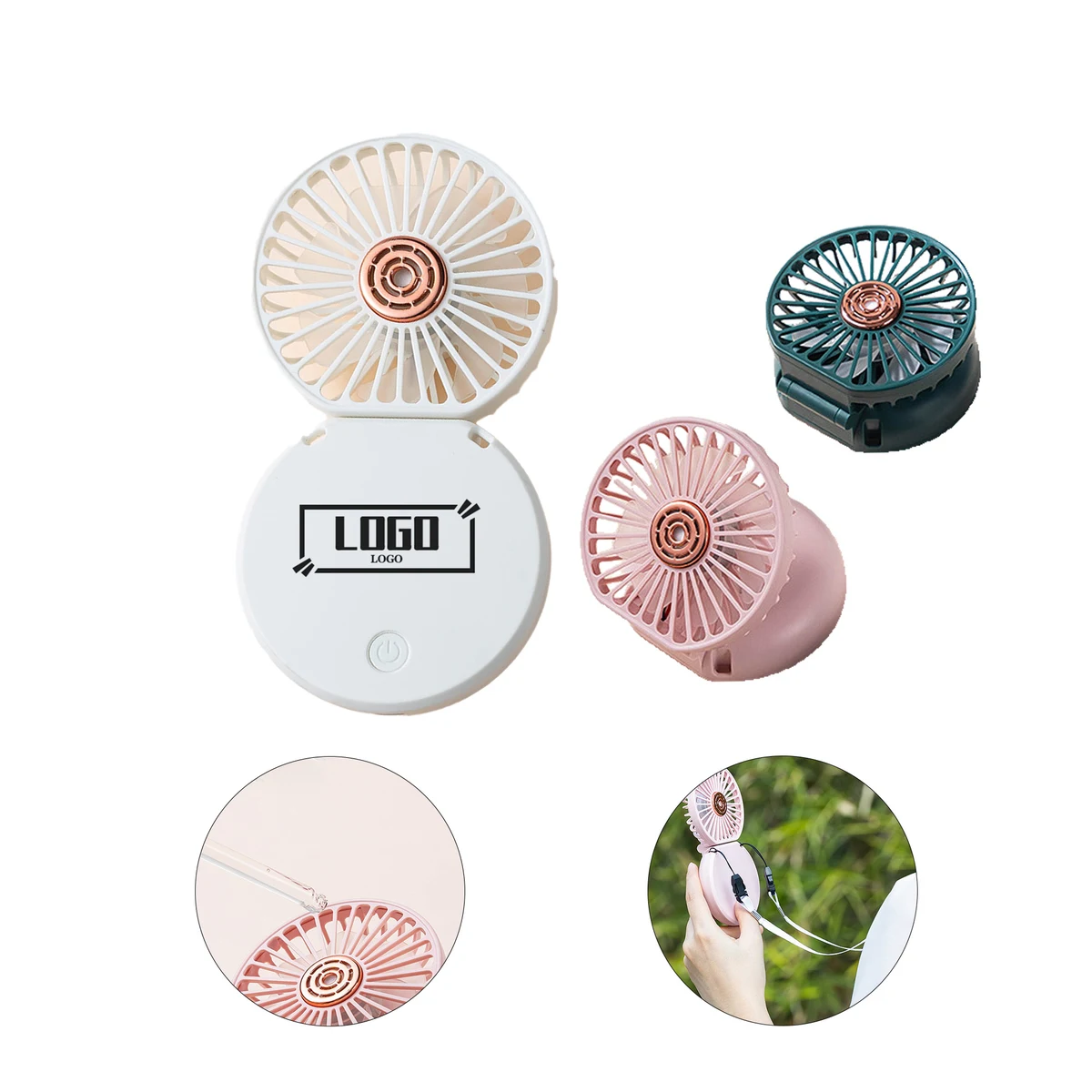 Portable Neck Fan with Aromatherapy Function 1